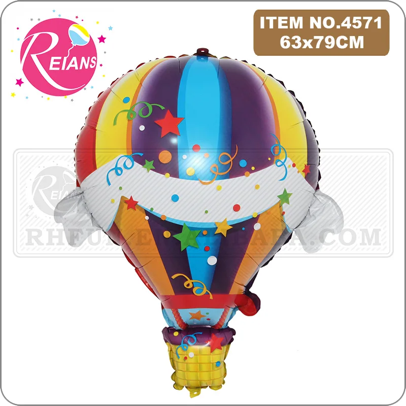 Hot Air Balloon Aluminum Balloons Children's birthday baby shower party wedding Valentine's Day decor Globos Helium balloon