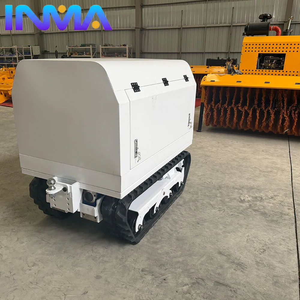 Popular Waterproof Sealed Box Crawler Chassis Accept Custom Design And3D Rendering Output Small Rescue Vehicle Refitting Project