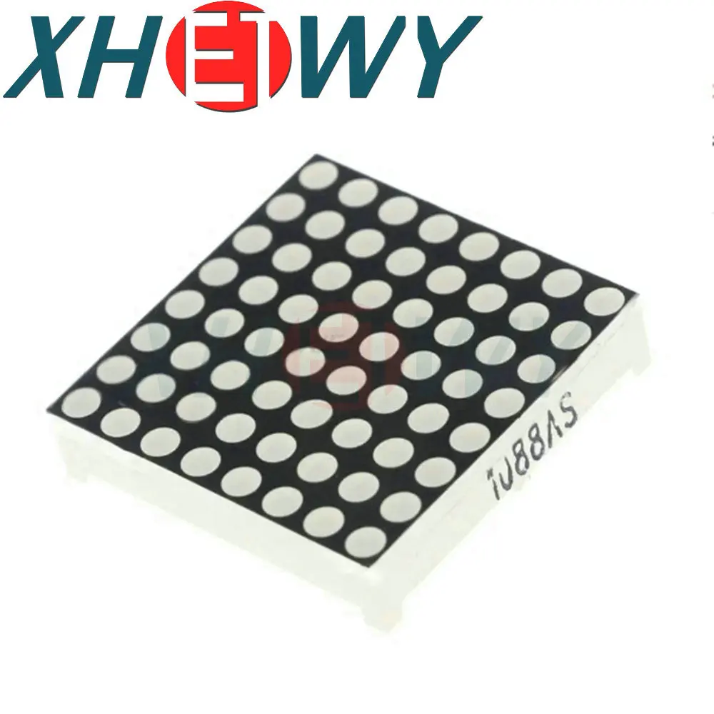 Módulo de matriz de puntos MAX7219, kit de bricolaje, módulo de control MCU, 8x8LED