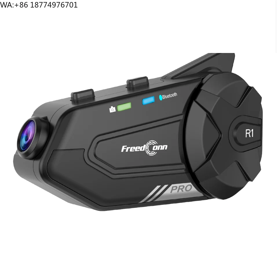 

Мотоциклетный видеорегистратор R1PRO All-in-One 2K с Bluetooth-гарнитурой и функцией интеркома, крепление на шлем – незаменимый аксессуар для мотоциклистов