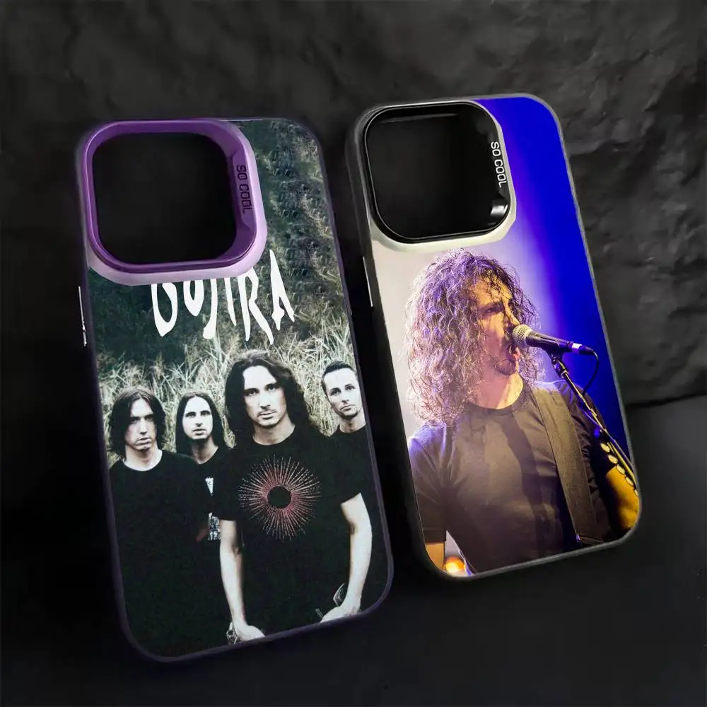 

Band G-GojiraS Mea Culpa Phone Case Color Silver Shell For IPhone 17 16 15 14 13 12 11 Pro Max Plus