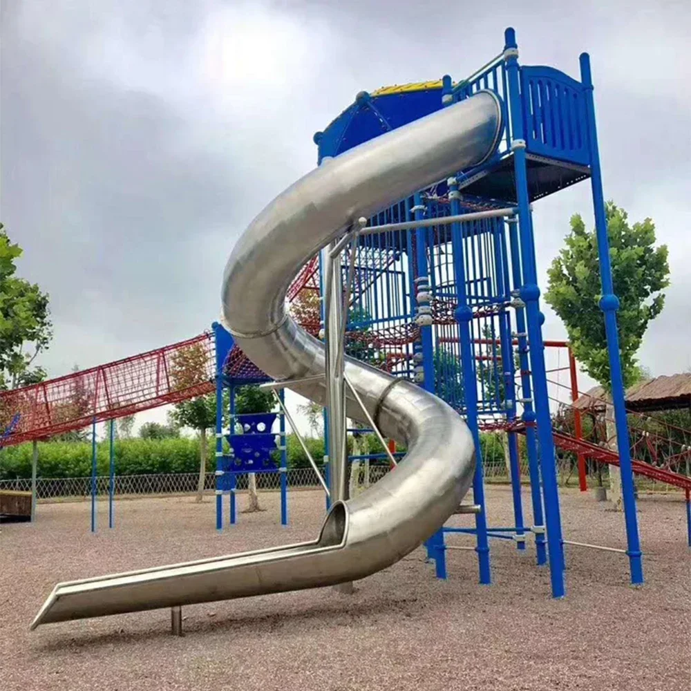 2026 Indoor Slides for Children Kids Outdoor Toddler Slide Amusement Park Kids Games Equipment Custom Slides