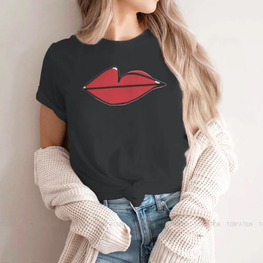 Killing Eve TShirt for Woman Girl Villanelle Red Lips Basic Summer Tee T Shirt High Quality Trendy Loose 5XL