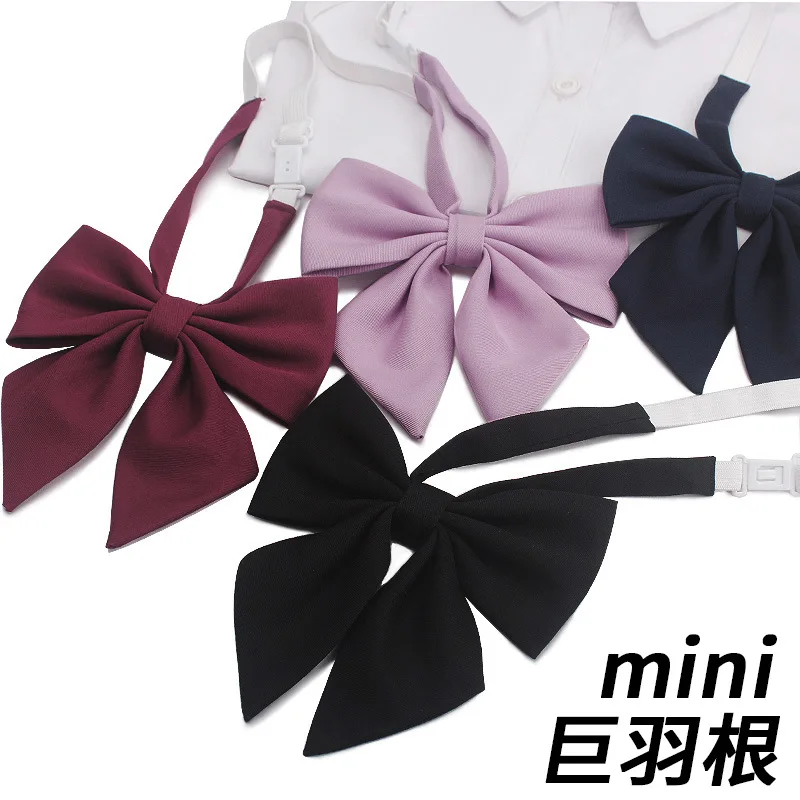 فتاة طالب ربطة عنق مجموعة المرأة سيدة الشريط ربطة القوس فيونكة المدرسة حفلة Bowknot الوردي الأزرق الأسود الكلاسيكية فراشة الملحقات