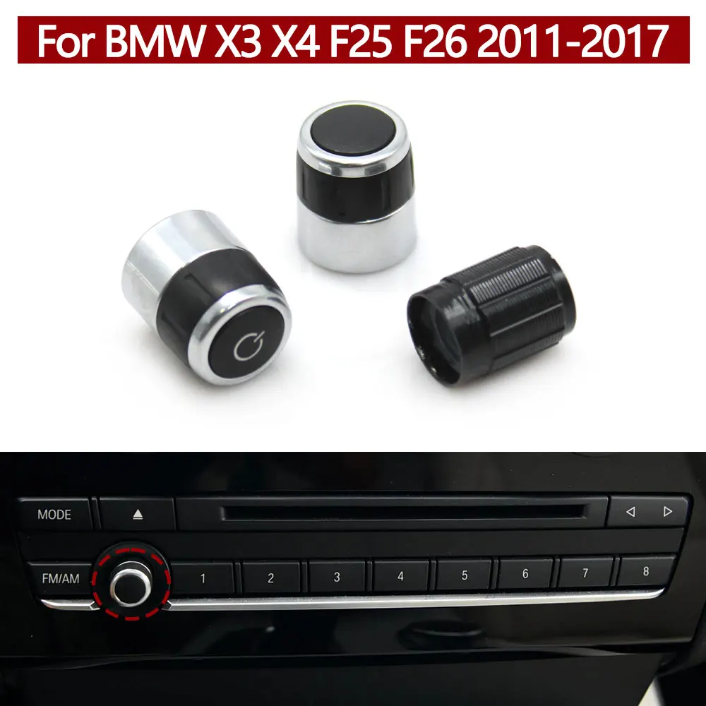 

Front Dashboard Volume Radio Knob Rotary Button Switch Cover Control Circuit Board For BMW X3 X4 F25 F26 2011-2017 61319351155