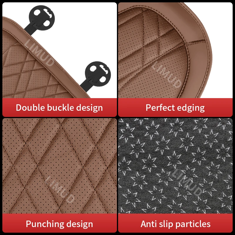 

For BYD ATTO 3、Han、Tang、Sealion 7、SHARK 6、SEAL U Vehicle-mounted diamond-pattern seat cushion-durable and scratch-resistant