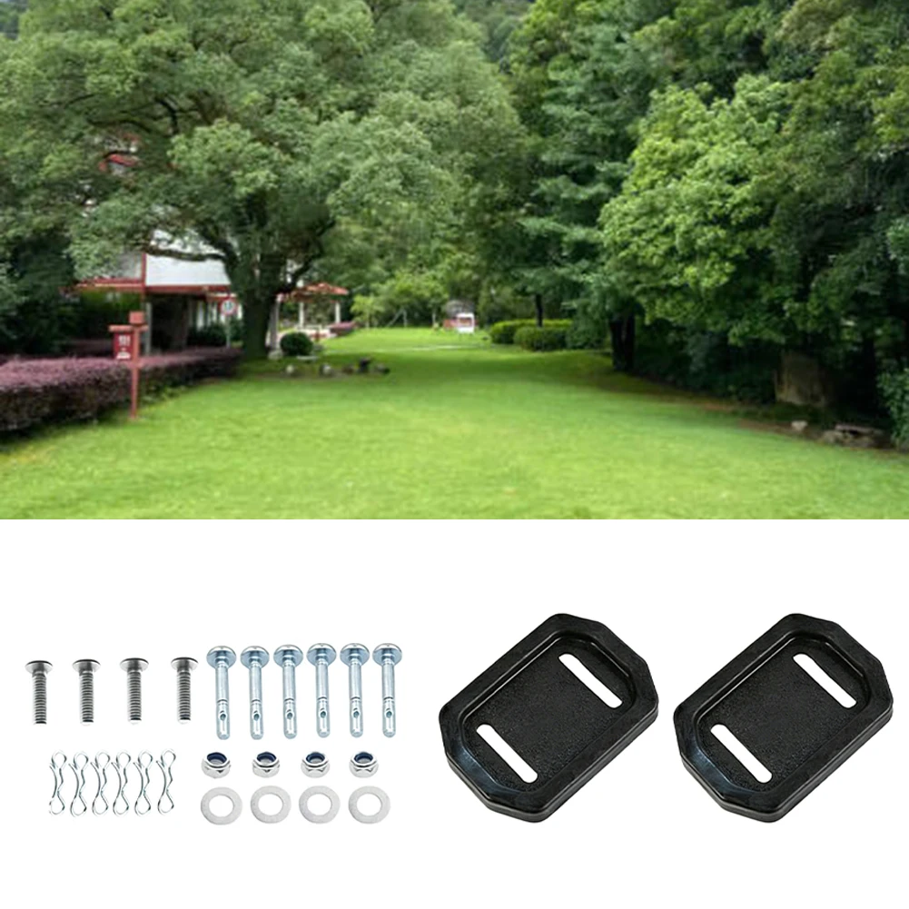 

2Pack 731-06439 Snowblower Skid Shoes Snow Thrower Slide Plate Shoes With Hardware Fits For Snowthrower Snowblower