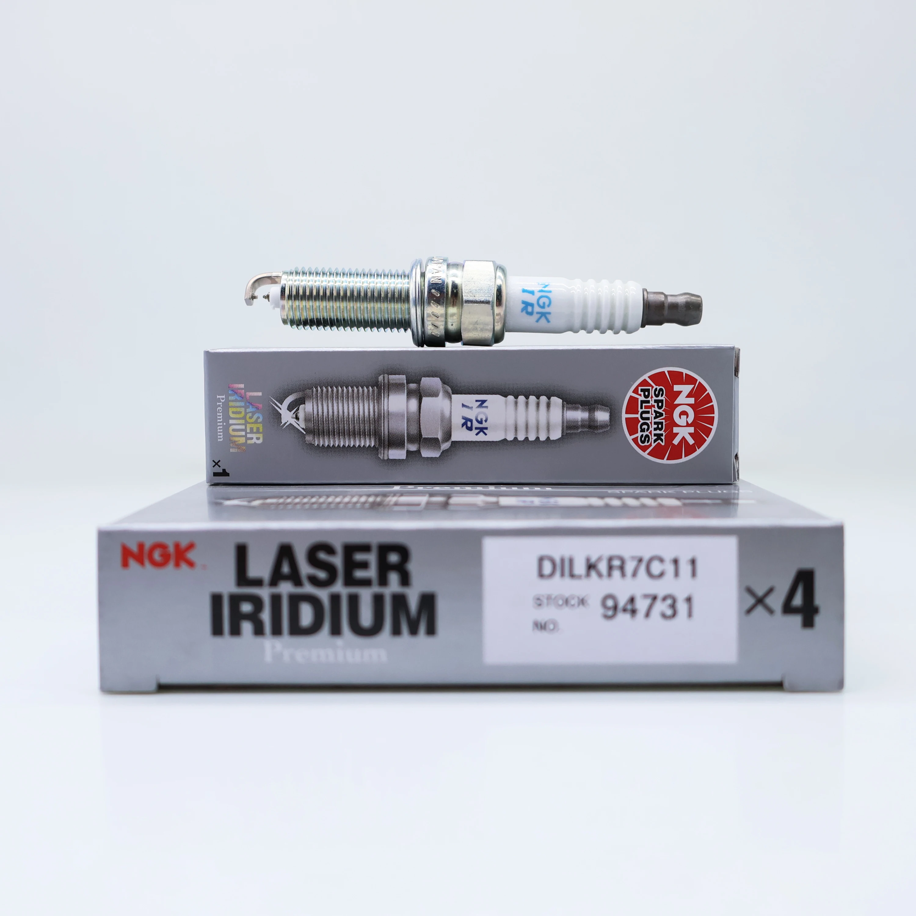 6PCS NGK Laser Iridium Spark Plug DILKR7C11 94731 Original genuine product for MITSUBISHI