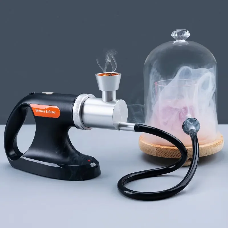 

2 in 1 Smoker and Sealed Steak Whiskey Natural Apple Herb Smoke Flavor Injector