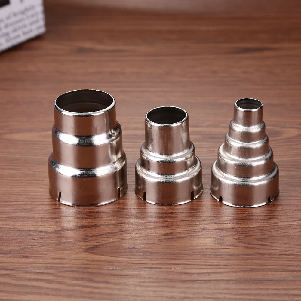 7 Stuks Heteluchtpistool Lucht Nozzles Kit Rvs Heteluchtpistool Nozzles Luchtuitlaat Diameter 35 Mm Verwarming pistool Nozzles Industrieel Gereedschap