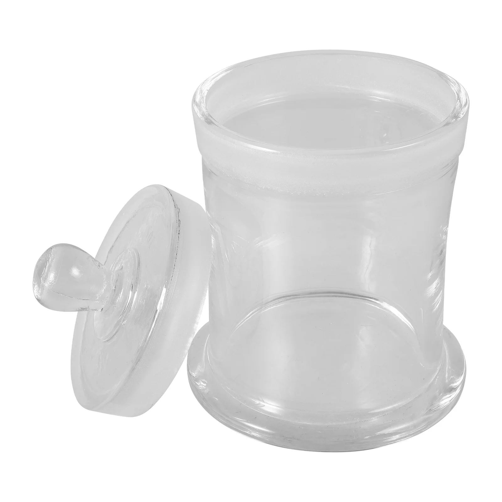 

Lab Glass Jar Jars with Lids Slide Container Clear Glassware Staining Storage Dispenser Microscope