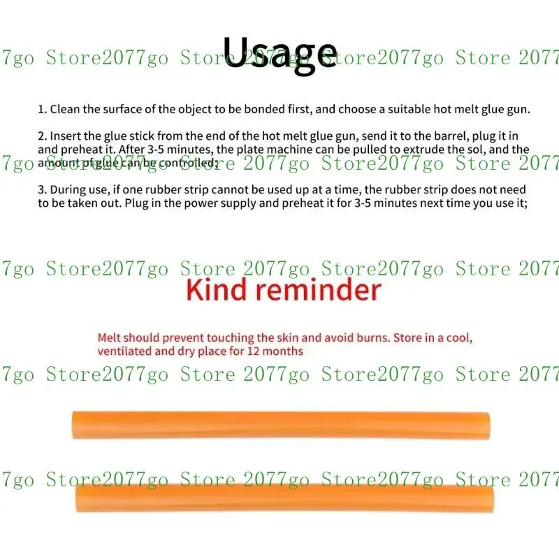 Y1UD 10Pcs Mini Hot Glues Sticks Hot Melt Glues Sticks Multipurpose for Art Craft