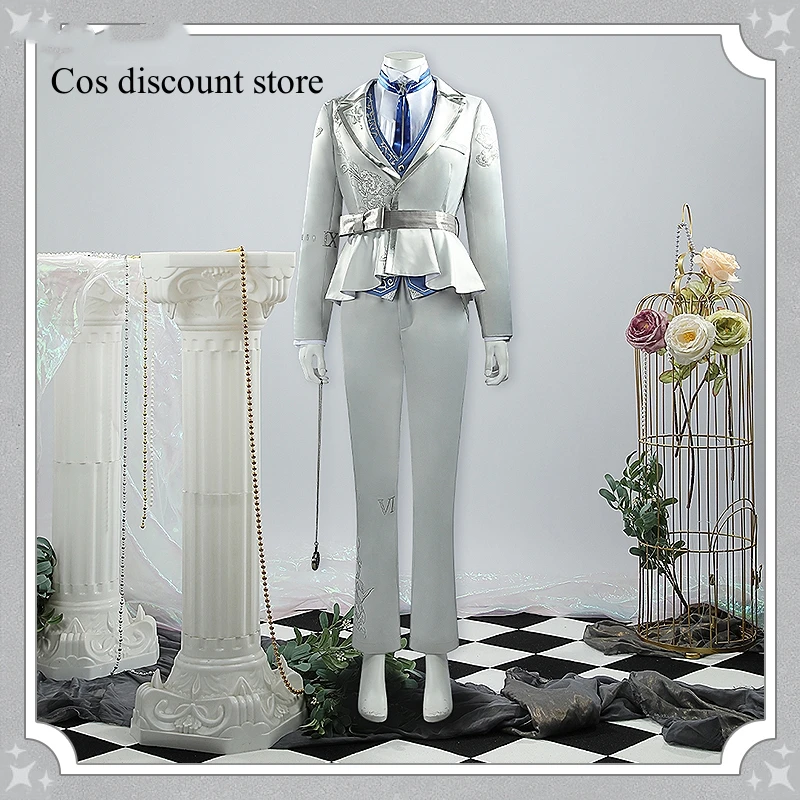 Kanae Cosplay Costume Vtuber NIJISANJI ChroNoiR 5th Anniversary Women Girls Cos Clothes Comic-con Party Outfit Full Set