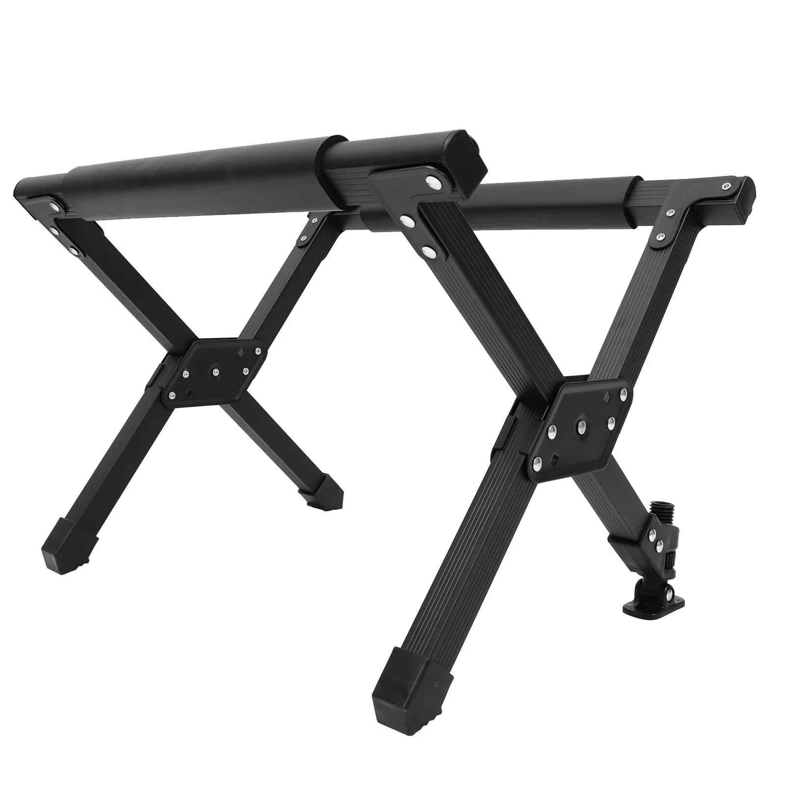 

1 шт. Складная подставка для уличного холодильного контейнера, сверхпрочная, с антикоррозийной стальной рамой, для кемпинга, походов, барбекю, пикников, для ледяного ящика, гриля, багажа