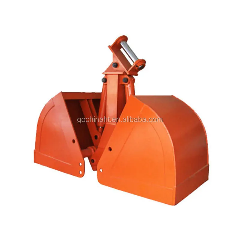 HUITONG High Quality Clamp Shell Bucket Rotating Hydraulic Clamshell Bucket For 5 10 20 30 45 Ton Excavator