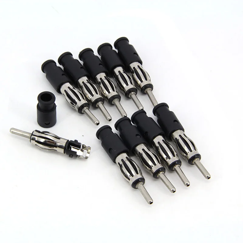 Car CD Radio Male AM/FM Aerial Antenna Plug Repair Adapter Plastic Handle Connector For Car Radios