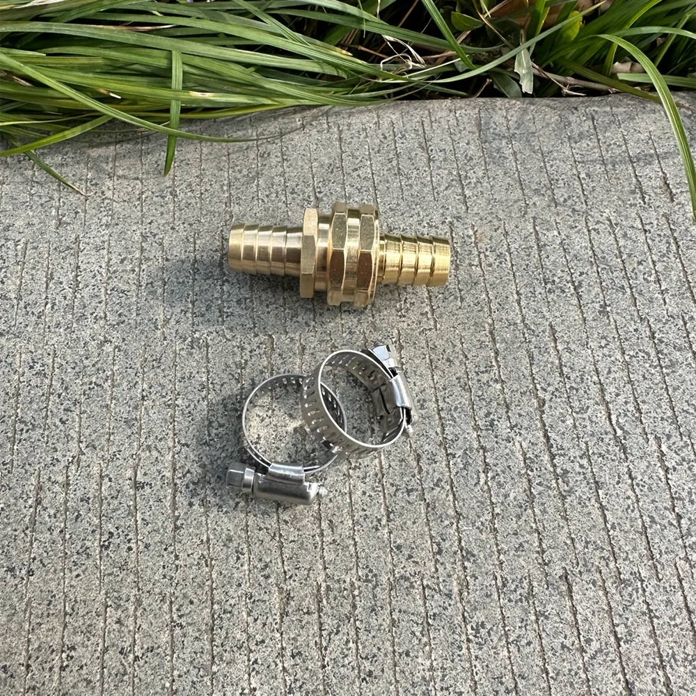 6-teiliges US-Standard Gartenschlauch-Reparaturset, 5-Punkt-Verbinder, Männlicher und Weiblicher Gartenverbinder, Schlauch-Reparaturkit, Schlauchadapter Drehbar – Detail 2