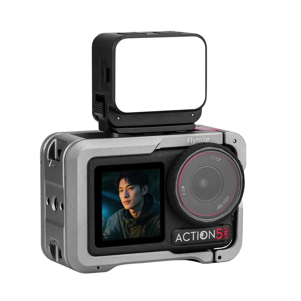 

Magnetic Fill Light For ACTION 5 Magnetic Quick Release Fill Lightfor Pocket 3 Fill Light 1/4 Screw Camera Accessories