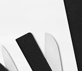 Black Plastic Kitchen Knife Blade Protector For 3.5-10 Inch Knife Cases Eco-Friendly Material New High Quality Practical