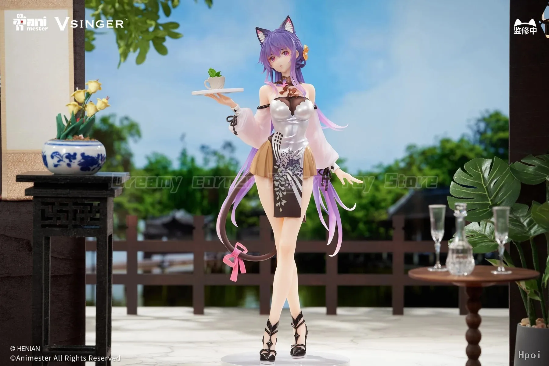 

【Pre-sale】H25.5cm/23cm AniMester Vsinger Mo Qingxian Luo Tianyi Tea Time Melody Ver 1/7 Scale Figure