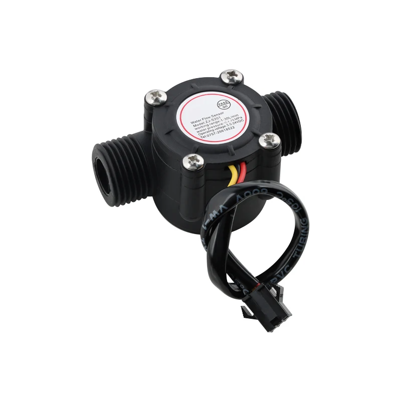 1-30L/min czujnik przepływu wody przepływomierz 1/2 "czujnik przepływu wody kontroler 2.0MPa dla przepływu urządzenie pomiarowe YF-S201