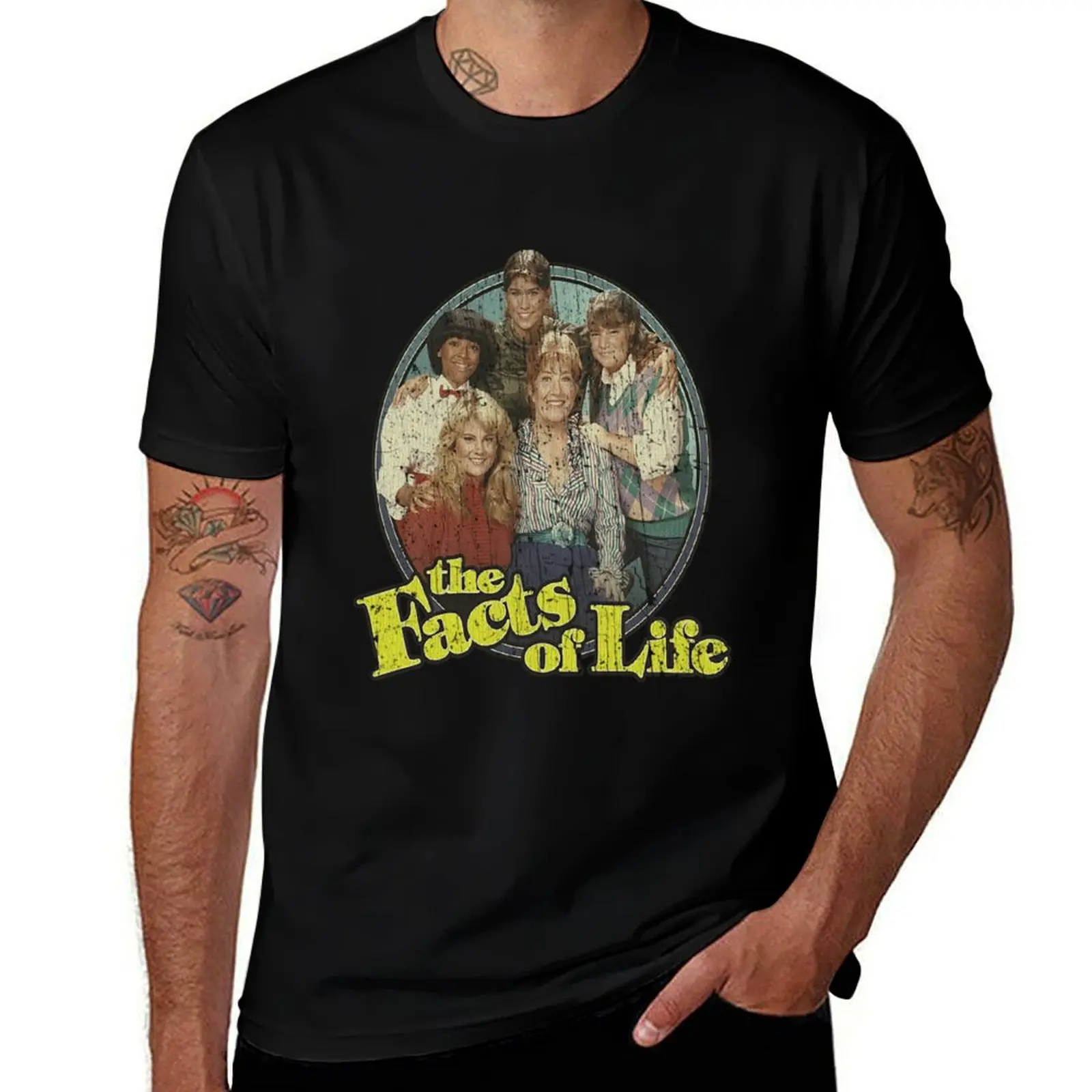 

80s Tv T-Shirt anime figures customs luxury t-shirt vintage t shirt men