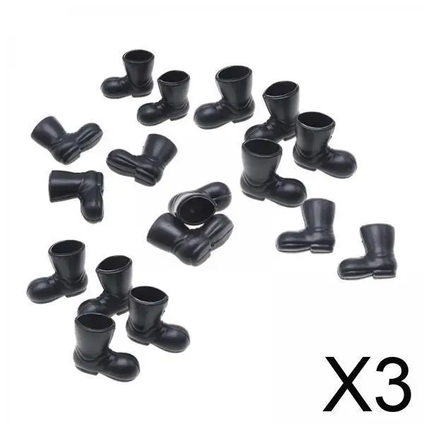 أحذية صغيرة لعيد الميلاد أحذية سانتا زخرفة المطاط 1 12 لعبة مصغرة لبيت الدمى لتزيين مشهد العطلة بنفسك