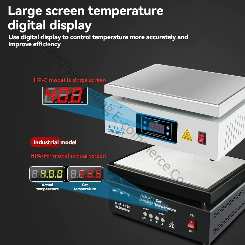 220v Constant Temperature Heating Table Preheating Platform BGA Repair Reflow SMT Dismantling Welding Laboratory Heating