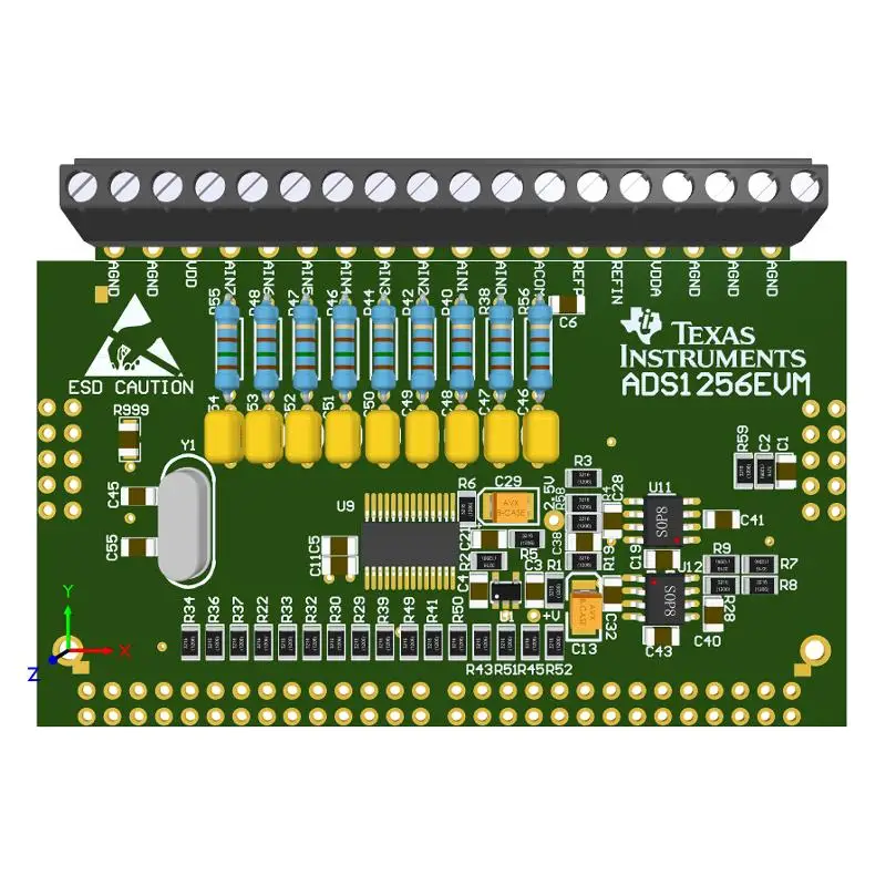ADS1256 24 Bit 8-channel ADC AD Data Acquisition Card High-precision Acquisition Module