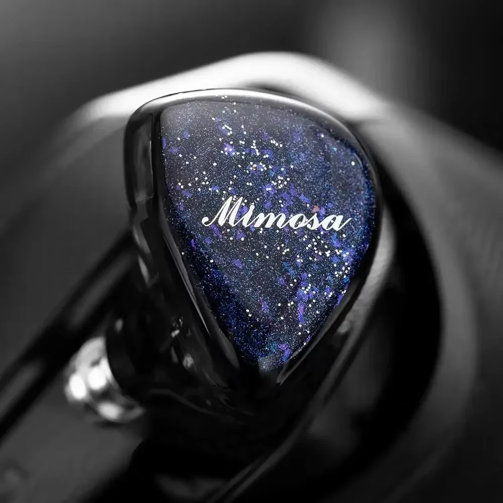 QoA Mimosa 1DD+1Planar In Ear Monitor HIFI Bedrade Oortelefoon Dynamische Planar Hybride Hoofdtelefoon 0.78 2pin Afneembare Kabel