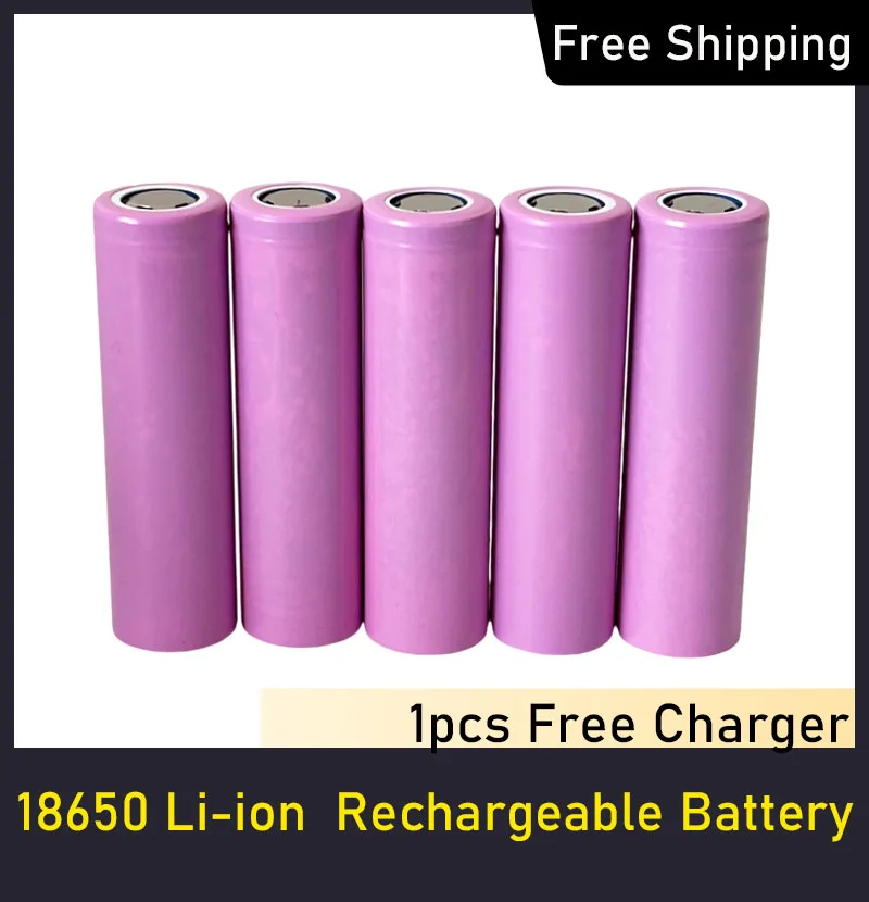 Battery 18650 3500mAh Li-ion 3.7v Rechargable Battery 18650 High Discharge Battery 18650 Lithium ion Battery