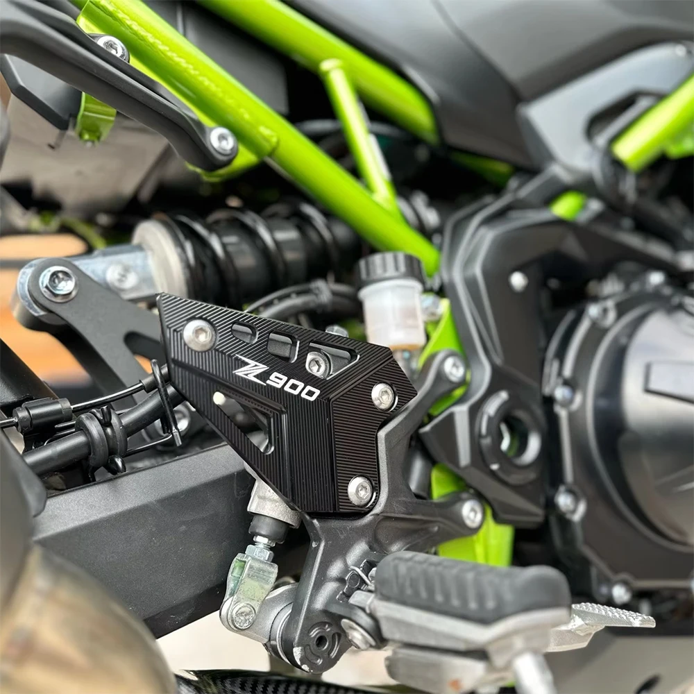 

Для KAWASAKI Z900 Z 900 2017-2023 2022 2021 2020 аксессуары для мотоциклов, подставка для ног, задний комплект, защитная пленка для пятки