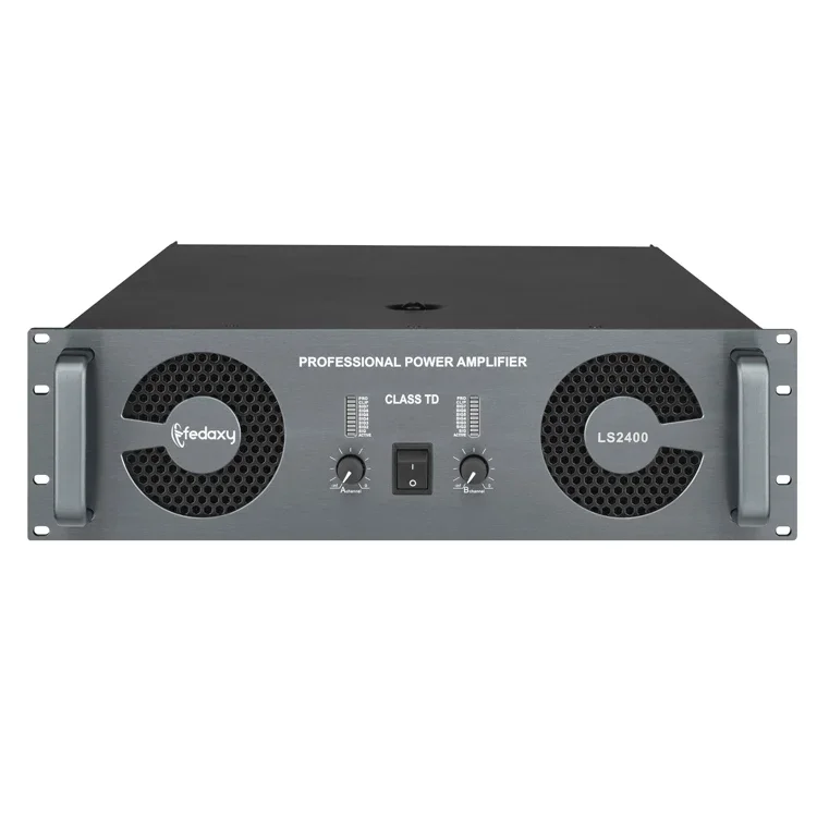 leading technology 2*2400watts dj amplifier professional power amplifier with 4 protections & cooling system