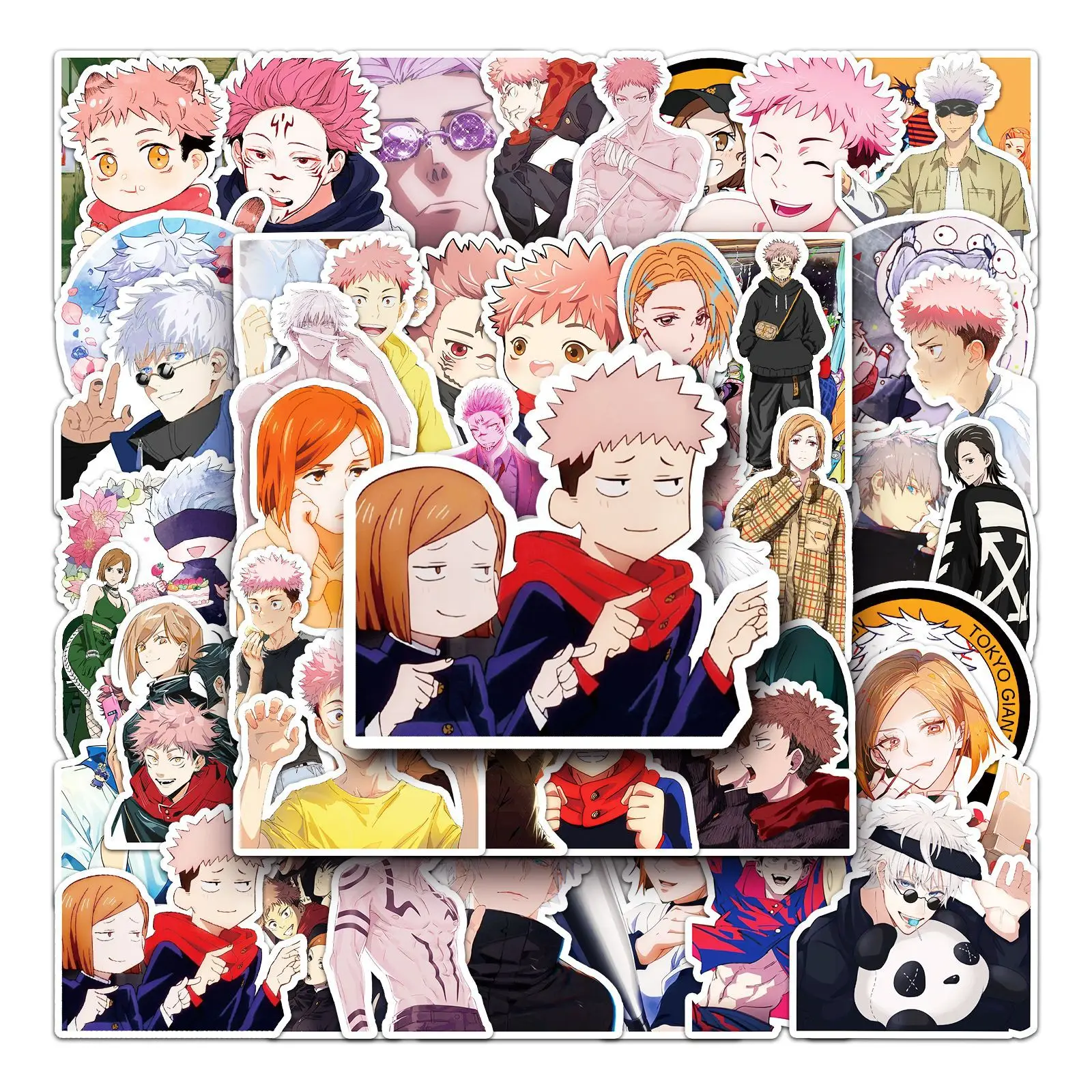

10/50PCS Hot Anime Jujutsu Kaisen Stickers Cool Creative Decorative Graffiti Decoration Kids Toy DIY Water Cup Scooter Bike