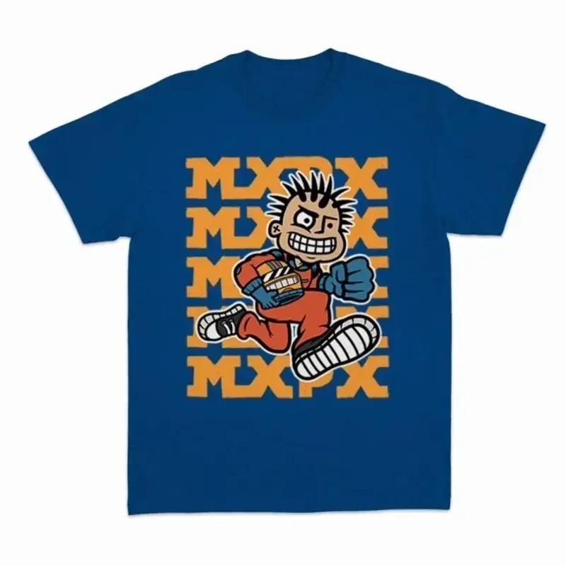 Vintage MXPX Band Find A Way Home Heavy Cotton All Size Blue T shirt 1HRA2