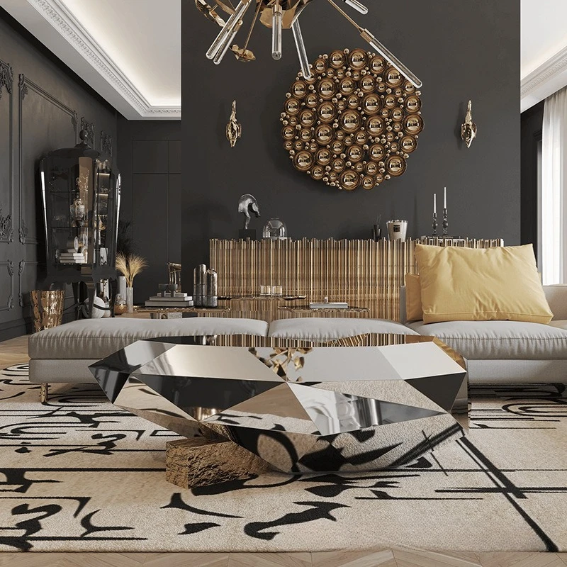 Tavolino basso decorativo