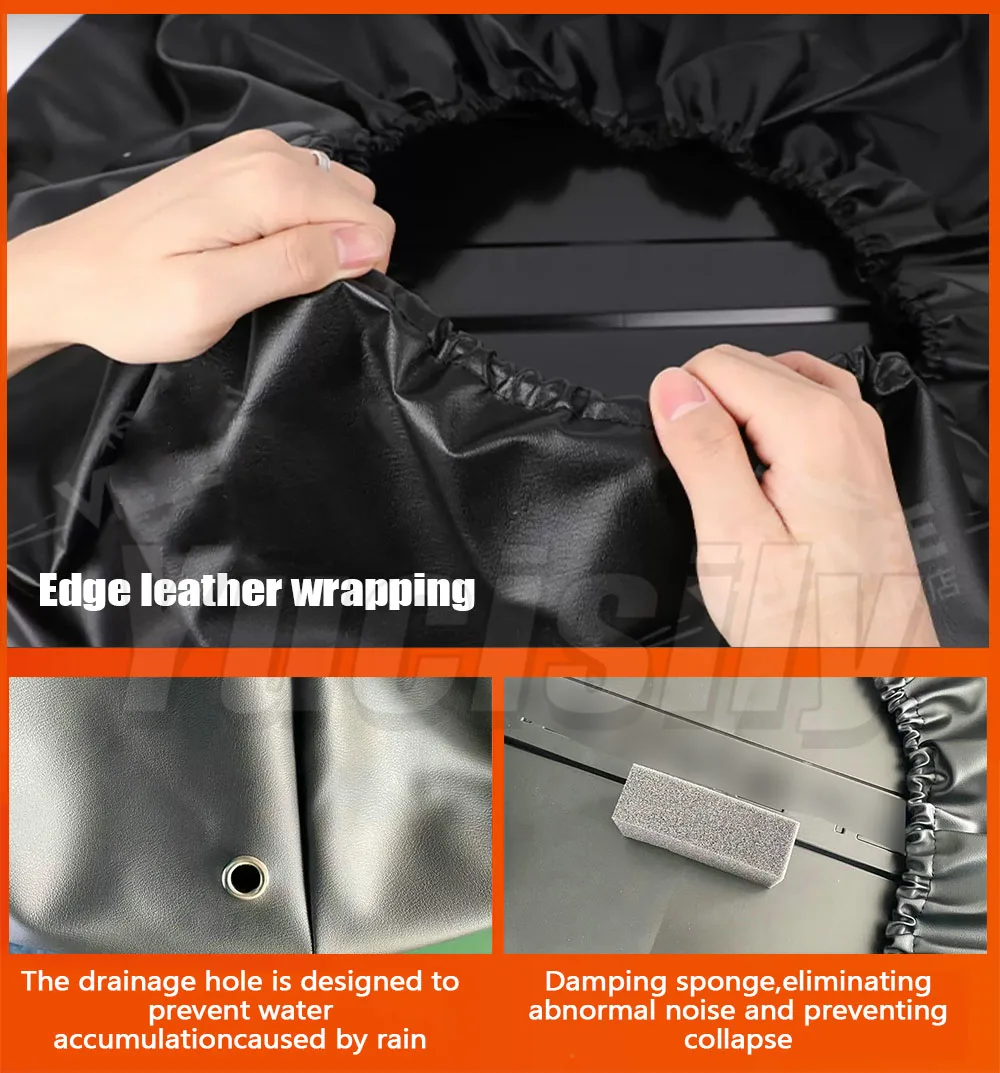 Cubierta de rueda de repuesto verde Pangea para LR Defender 90 110 130 2020-2025