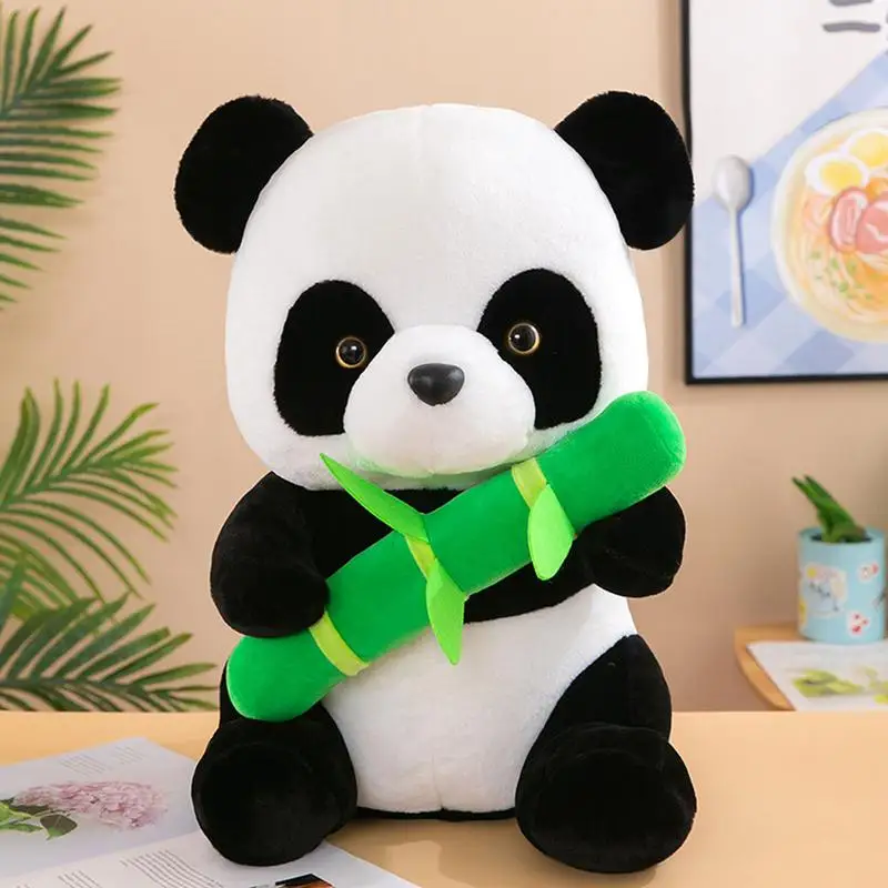 Panda Plush Toy Stuffed Doll Toys For Kids Huggable Plush Animal Plushies Toys 30CM Pillow Doll Cushion For Kids Adults Boys