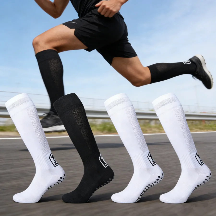 

Спортивные носки с нескользящей ручкой для мужчин и женщин для футбола, баскетбола, бейсбола, регби, футбола