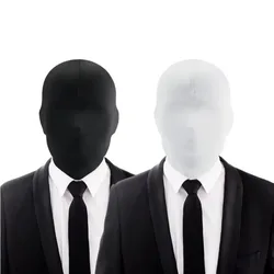 2pcs Hood Cosplay Halloween Costumes Spandex Full Mask Adult Ghost Festival Props Party Carnival Dress Up Accessories Decoration