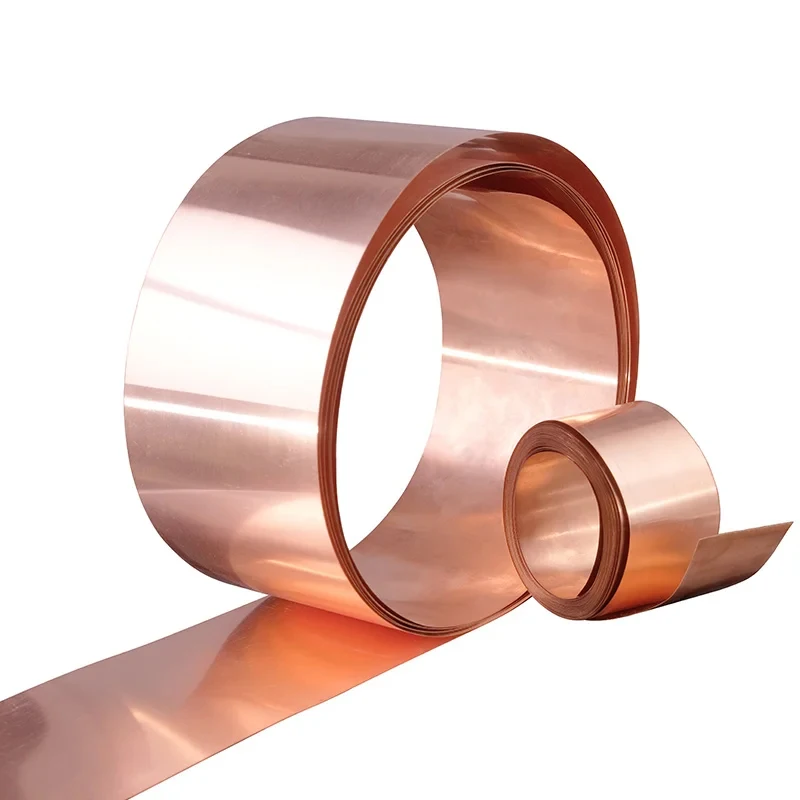 

1 Meter Pure Copper Sheet/Foil/Strip 0.01-1mm - High Conductivity for Electronics, Industrial & Crafts