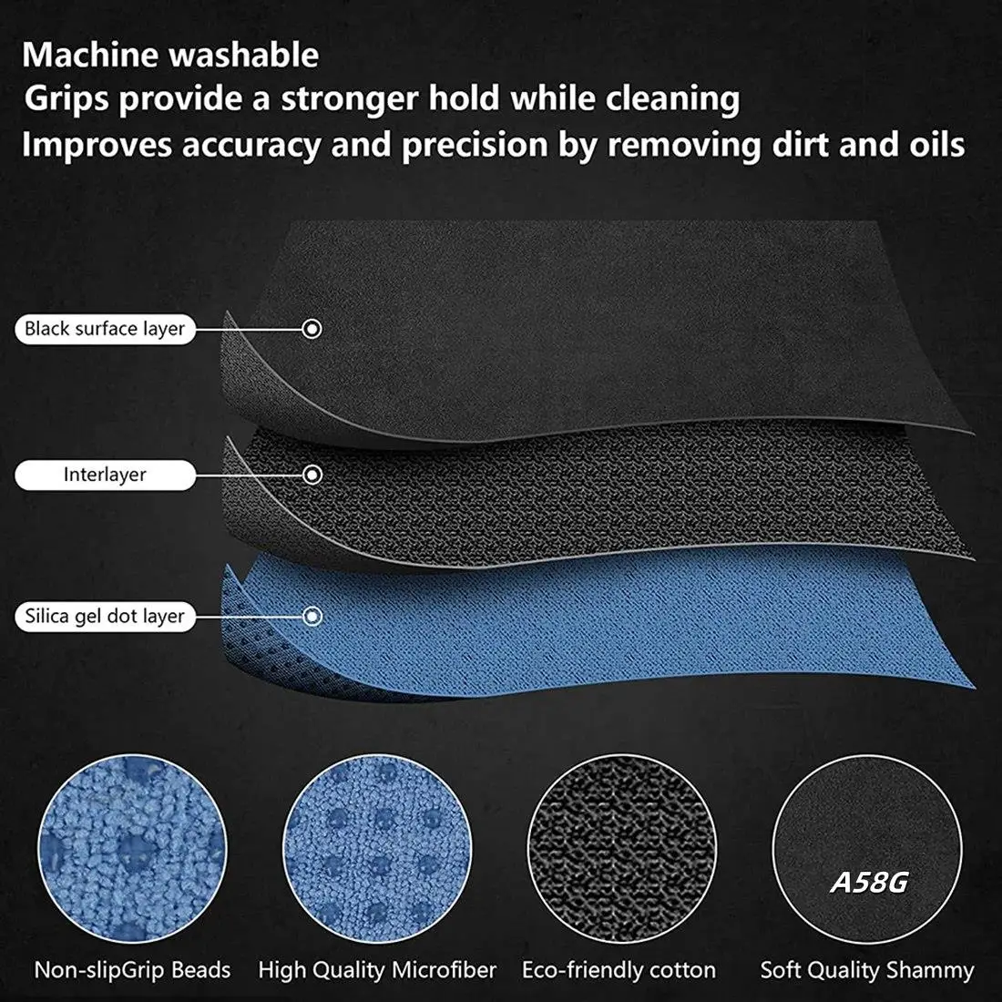

4-Pack 10 X 8 Inch Bowling Towel,With Easy-Grip Dot Bowling Part To Clean The Dirt And Oil To Improve Grip And Precision