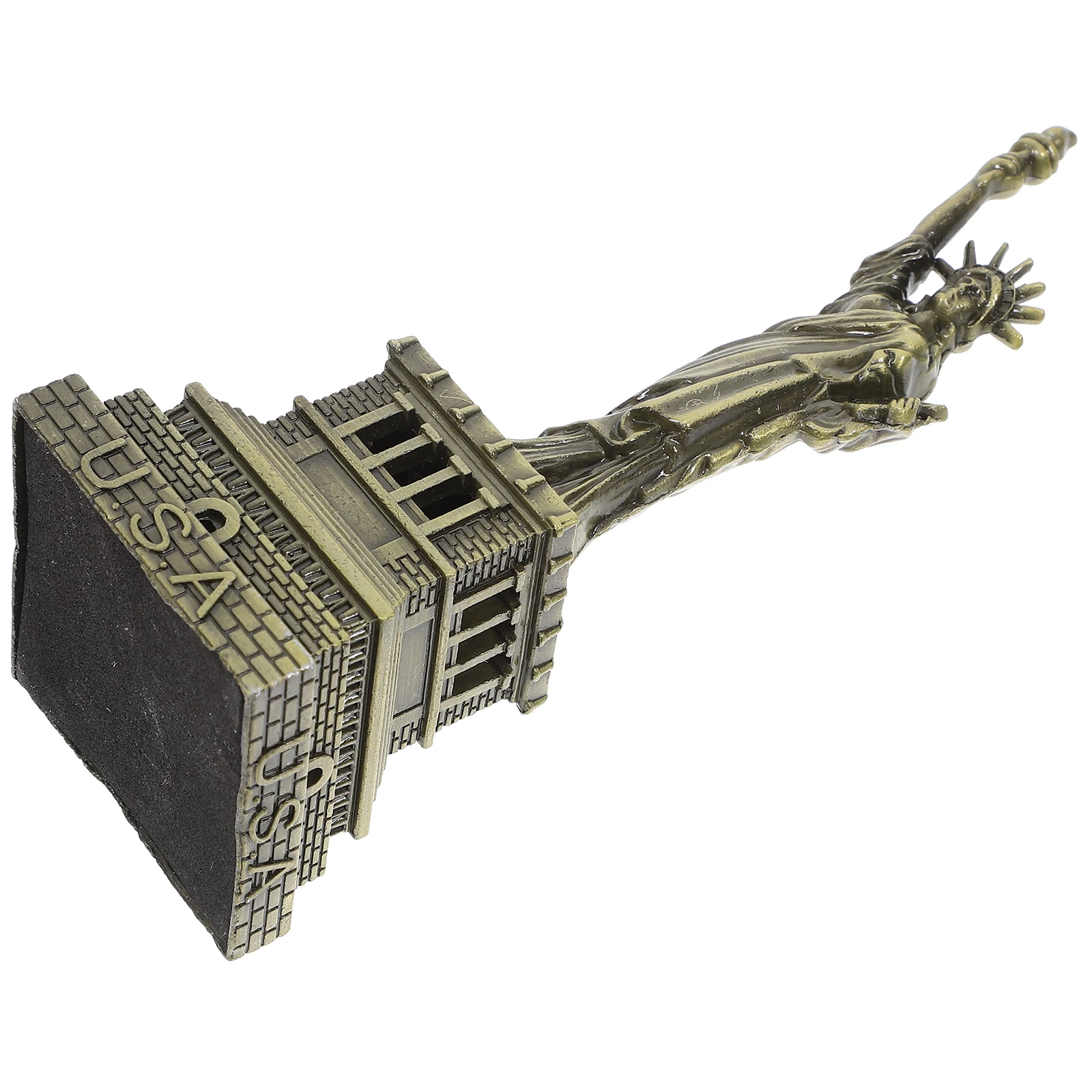 

Bronze Statue of Liberty Metal Ornament Retro Design 15cm Home Party Office Decor Miniature Souvenirs Usa Statue of Decor