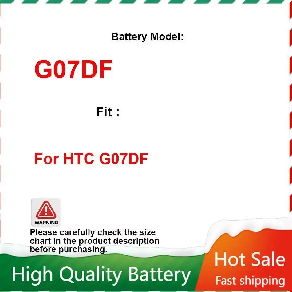 For Htc G07DF Batte…