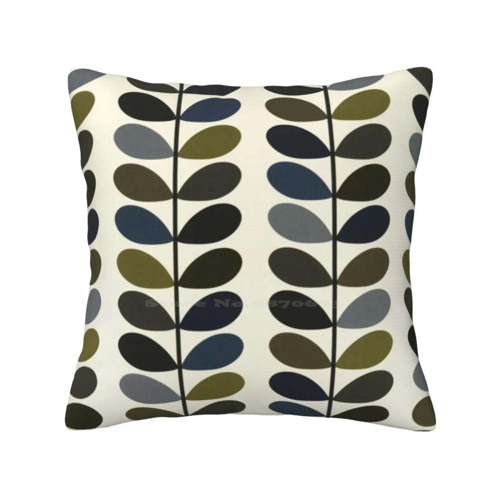 Orla Kiely Multi Stem Pillow Cover Hug Pillowcase Orla Kiely 1960S Orla Kiely Retro Orla Kiely Vintage Orla Kiely Floral Orla