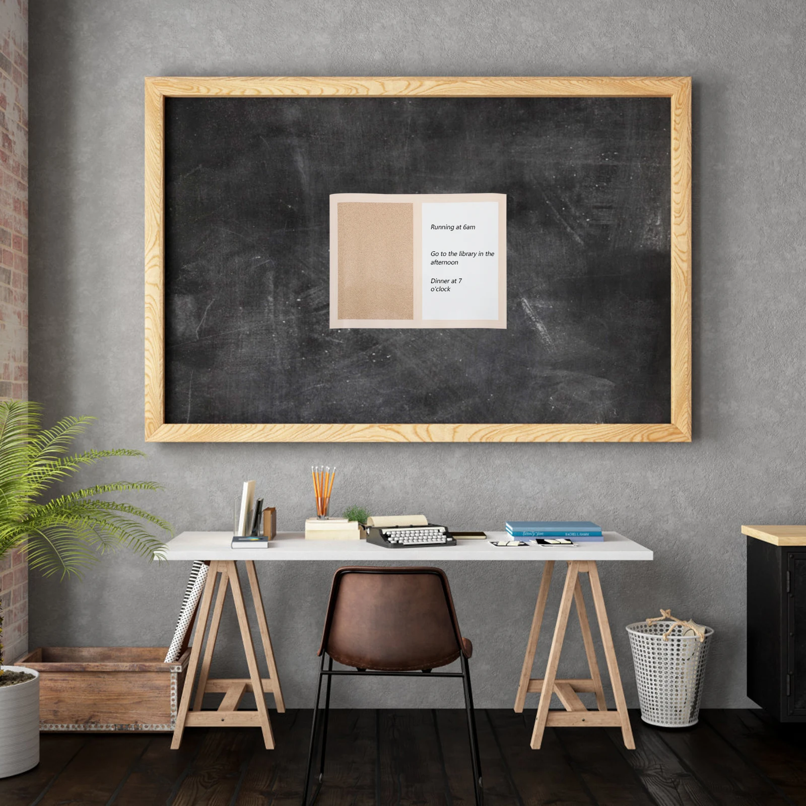 

Magnetic Cork Board Whiteboard For Wall Lightweight Self-Adhesive Easy Installation Office Home Decor Bulletin Message