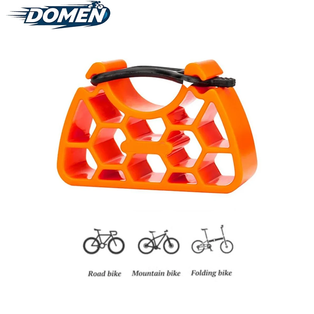 DOMEN Fahrrad-Lenkerständer MTB E-Bike Umgekehrter Parkständer Stabiler Clip-On-Halter Fahrrad-Reparaturwerkzeug für 30-34mm Fahrradgriffe
