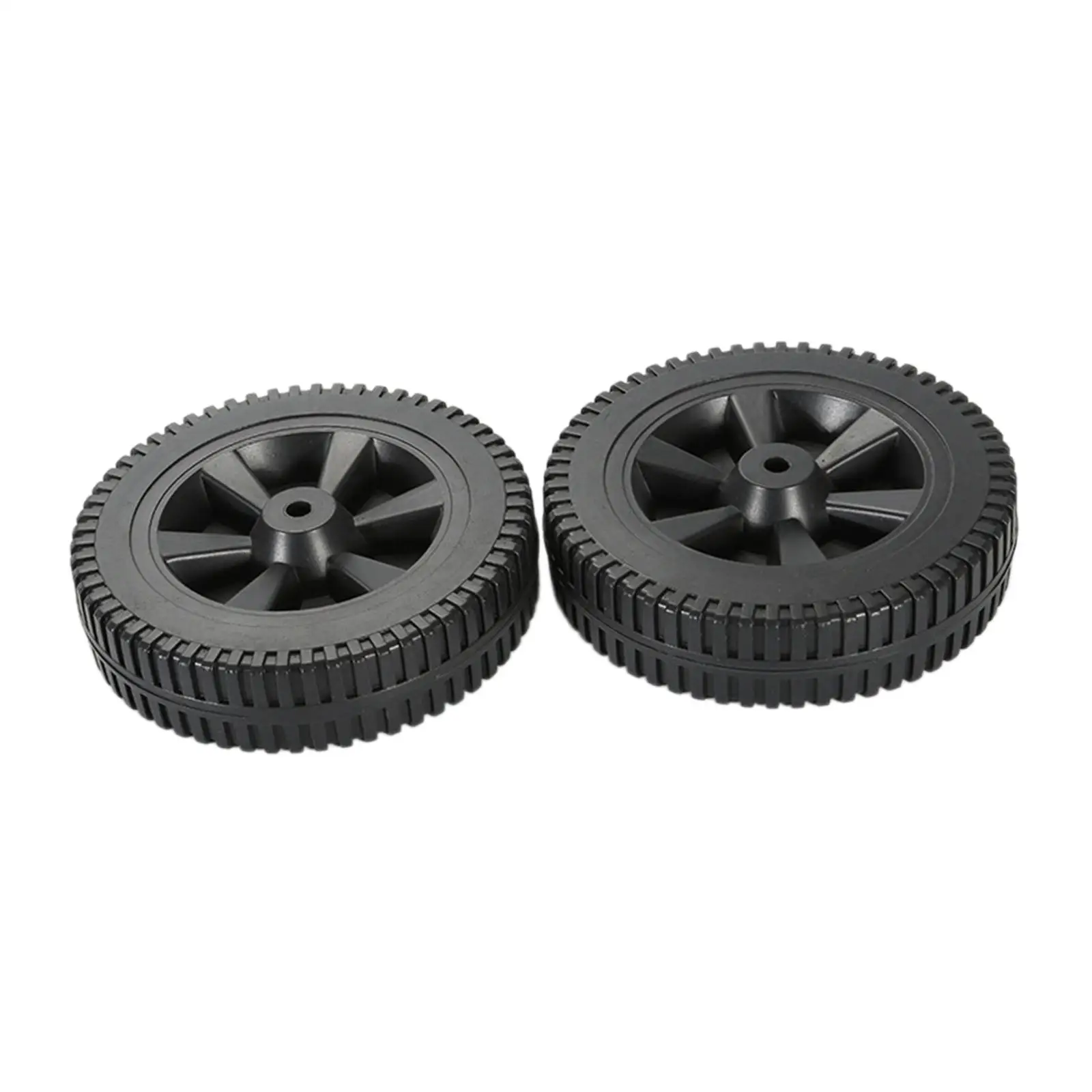 BBQ Grills Wheel Dustproof Garden Easy Install Universal Wheel Wear Resistant BBQ Accessory 1 Pair 8 Inches Replace Parts