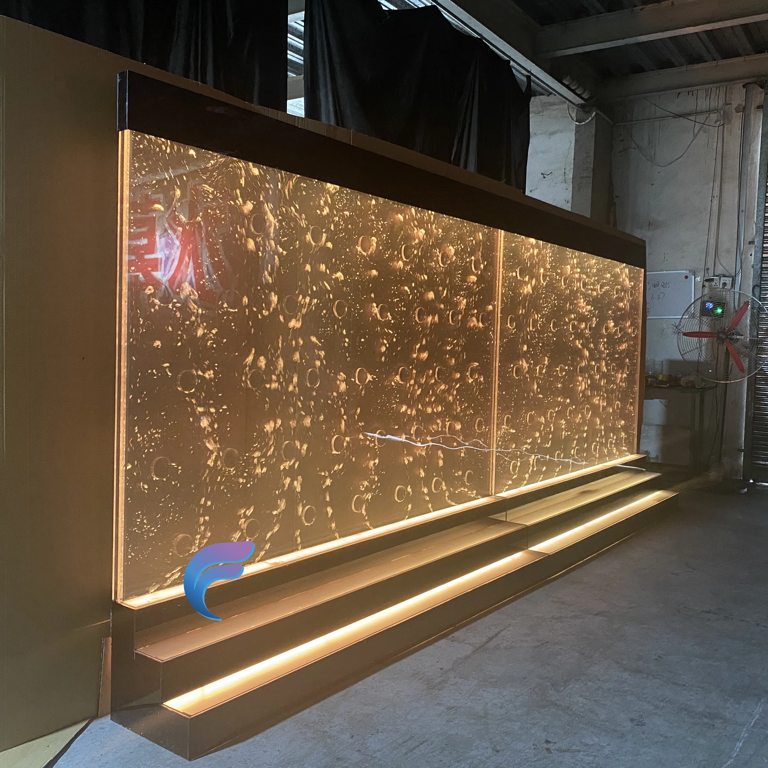 Customization.Hot Sale Decorative Wall Acrylic Water Bubble Wall Partition Room Divider