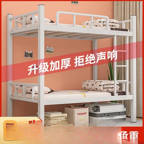 이층 침대, 이층 침대, 직원 숙소, 다리미 프레임, 학생, 더블 침대, 성인, 높고 낮은 단조 다리미 선반. 